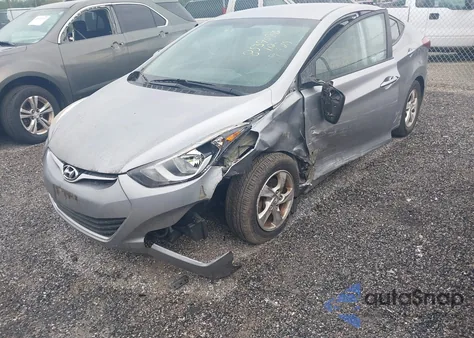 2015 Hyundai Elantra Se from USA, damaged, VIN 5NPDH4AE1FH580270